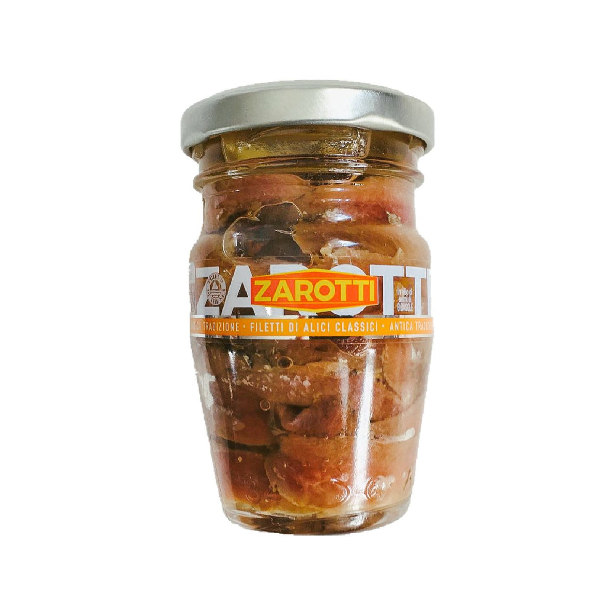 Zarotti Anchovy Fillets in Sunflower Oil 80g Fifo Store