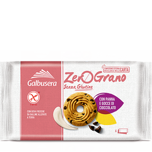 Galbusera Gluten Free Cream and Choc Chip Cookies 220g