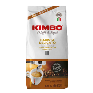 Kimbo Barista Delicato Light Roast Coffee Beans 1kg