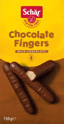 Schar Gluten Free Chocolate Covered Finger Biscuits 150g