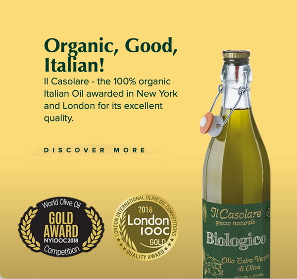 Farchioni Organic Extra Virgin Olive Oil “Il Casolare” 750ml