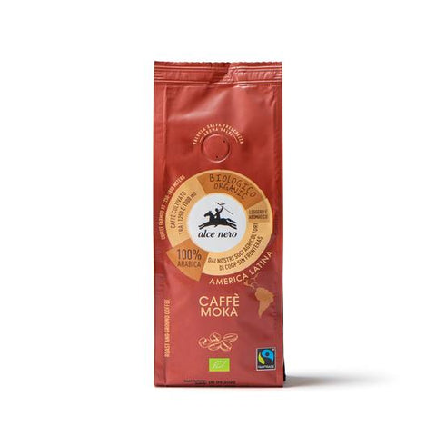 Alce Nero Organic Arabica Ground Coffee  250g