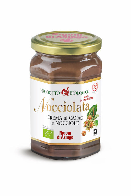 Rigoni Organic Nocciolata Chocolate & Hazelnut spread 250g