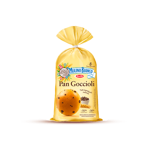 Mulino Bianco Pan Goccioli Chocolate Chip Brioche Buns 336g