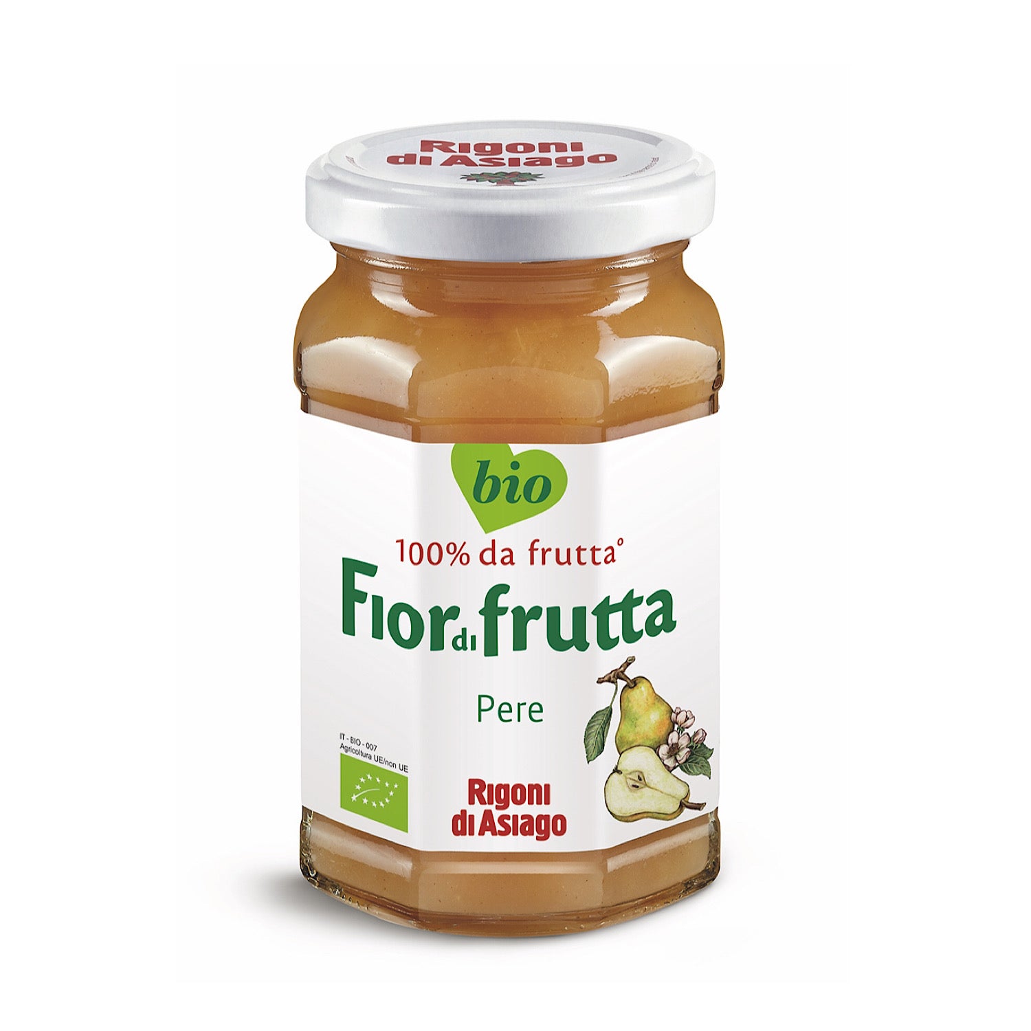 Rigoni Organic Pears Jam 250g